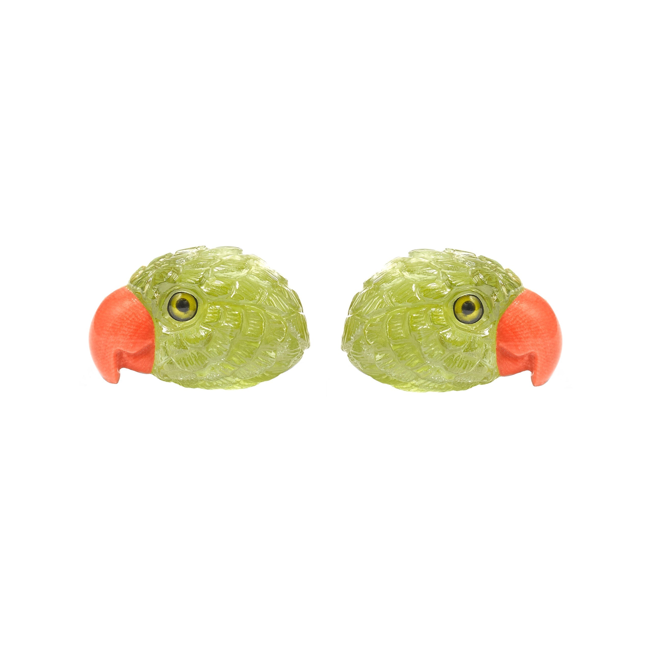 Parrot Stud Earrings