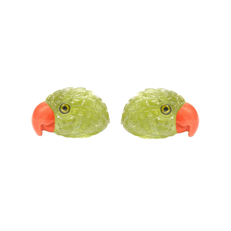 Parrot Stud Earrings