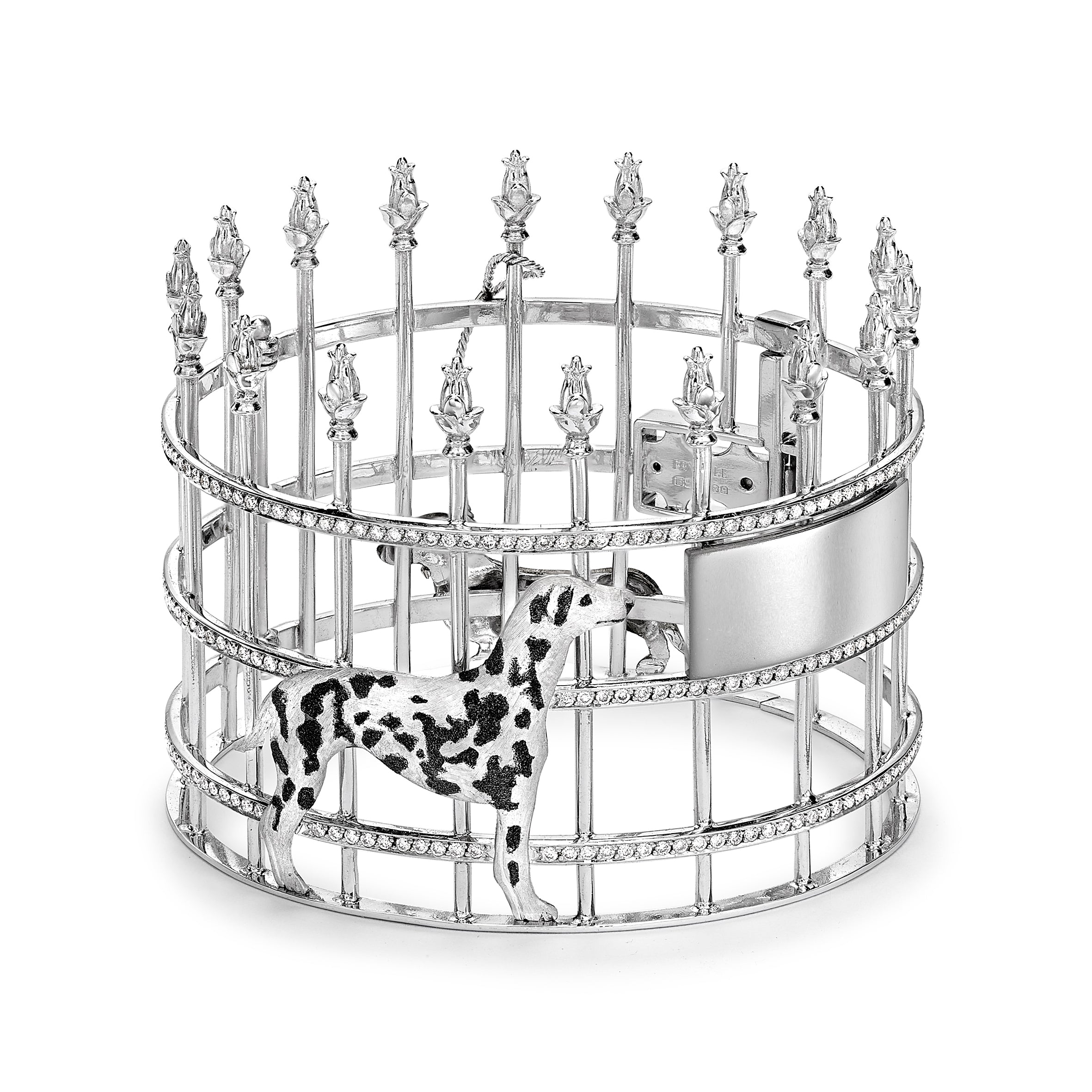 Diamond Set 'The Boltons' Bangle