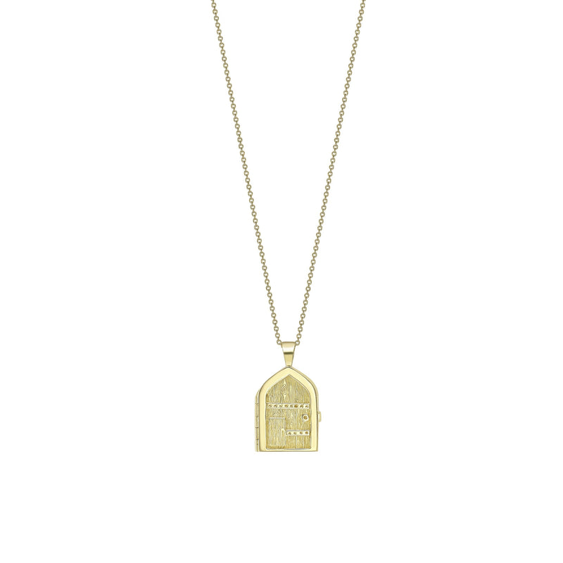 Yellow Gold Small Fort Opening Locket