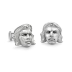 Silver Che Guevara Portrait Cufflinks