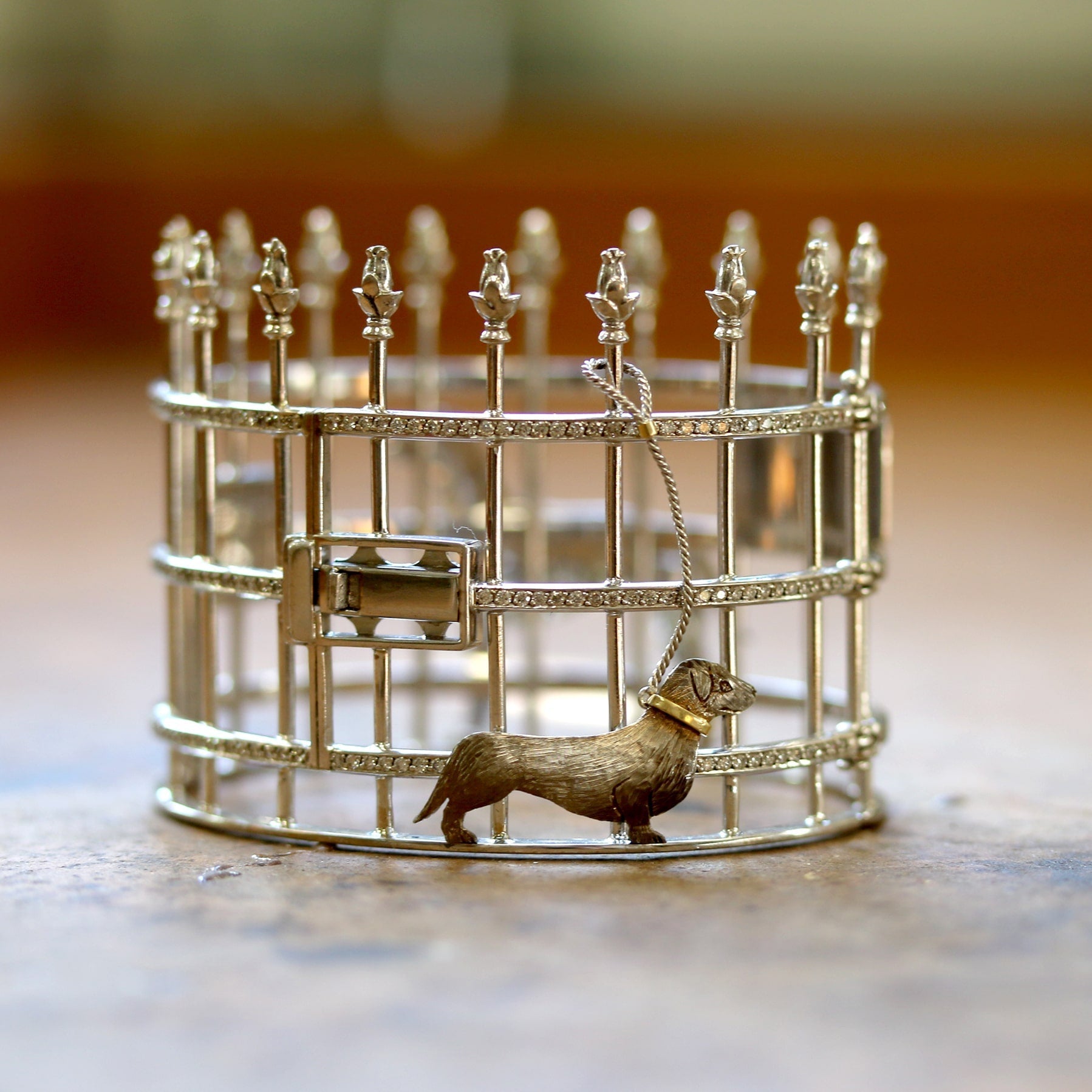 Diamond Set 'The Boltons' Bangle